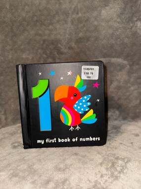 My First Book of Numbers Board Book by Silver Dolphin